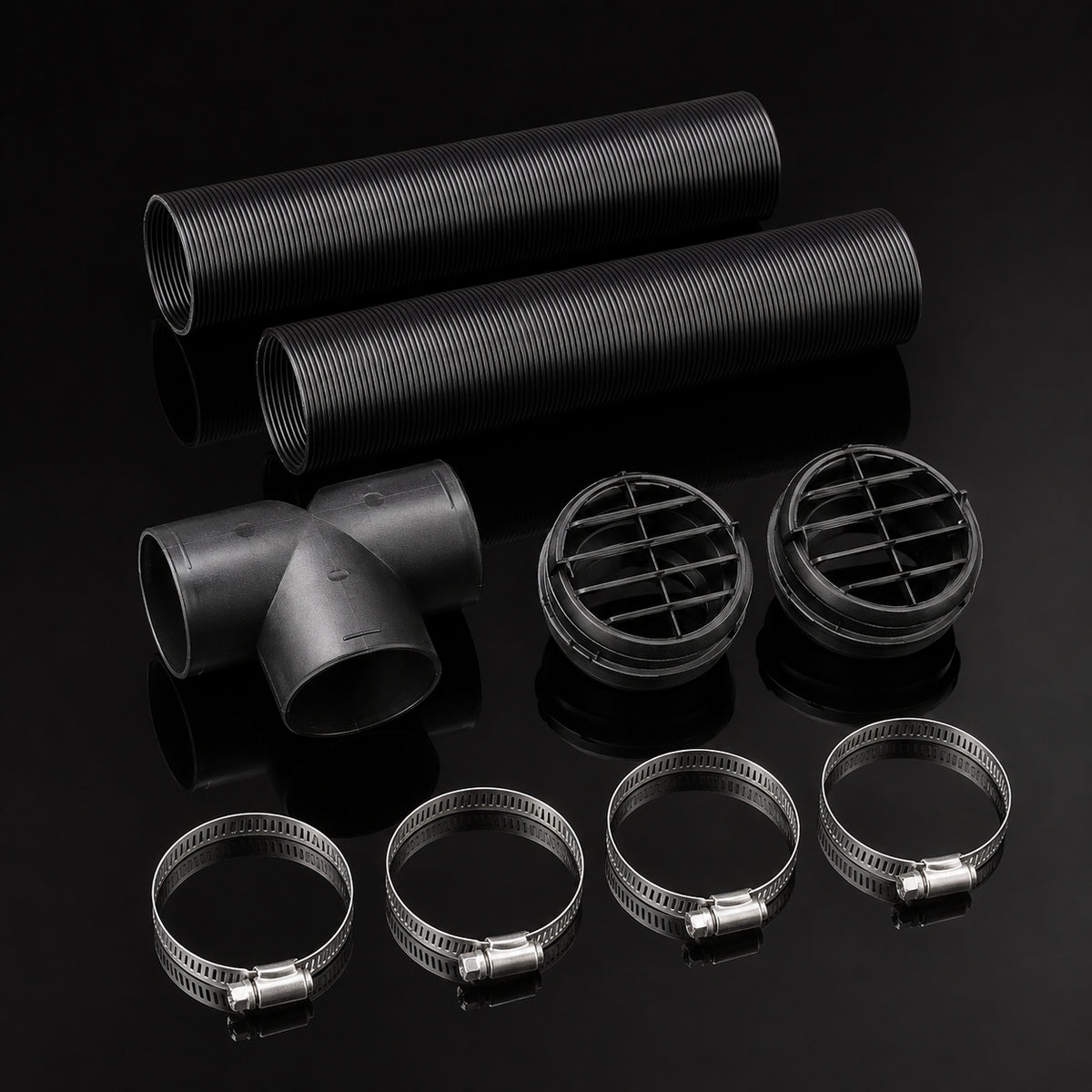 Luftfördelningssats för dieselvärmare – 75 mm